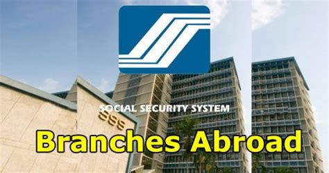 List of SSS Offices Abroad for OFW .